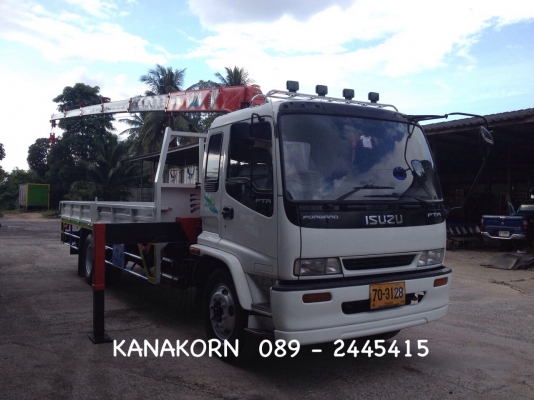 *** ขายไปจังหวัดกรุงเทพมหานครเรียบร้อย *** ขาย ISUZU DECA FTR 200 แรง ( EURO 2 ) ปี 2547 เฮี๊ยบ UNIC 3.7 ตัน 6 ปลอก ท้อง V หกเหลี่ยม