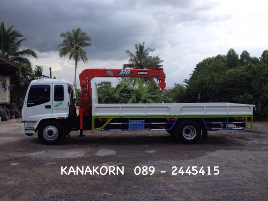 *** ขายไปจังหวัดกรุงเทพมหานครเรียบร้อย *** ขาย ISUZU DECA FTR 200 แรง ( EURO 2 ) ปี 2547 เฮี๊ยบ UNIC 3.7 ตัน 6 ปลอก ท้อง V หกเหลี่ยม