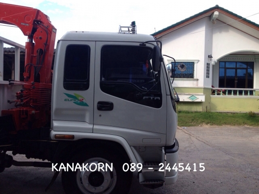 *** ขายไปจังหวัดกรุงเทพมหานครเรียบร้อย *** ขาย ISUZU DECA FTR 200 แรง ( EURO 2 ) ปี 2547 เฮี๊ยบ UNIC 3.7 ตัน 6 ปลอก ท้อง V หกเหลี่ยม