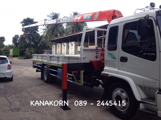 *** ขายไปจังหวัดกรุงเทพมหานครเรียบร้อย *** ขาย ISUZU DECA FTR 200 แรง ( EURO 2 ) ปี 2547 เฮี๊ยบ UNIC 3.7 ตัน 6 ปลอก ท้อง V หกเหลี่ยม