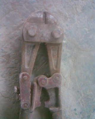 กรรไกรตัดเหล็กงานเก่า