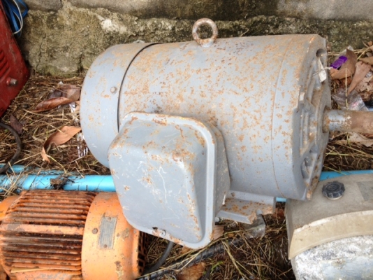 มอเตอร์ฮิตาชิขนาด 10 แรง ไฟบ้าน