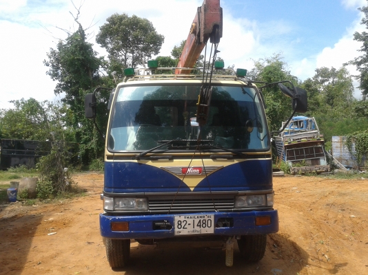 ขายรถเทรลเลอร์ติดเครน ขนรถเกี่ยวข้าว