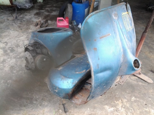 ขาย vespa อิตาลีแท้ครับ เลขชัดครับ ตะเกียบตัว P ครับ 27500บาท