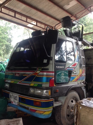 ขายรถบรรทุก 6 ล้อยาว ติดเครน เฮี๊ยบ สภาพดี (ลดสุดๆ)