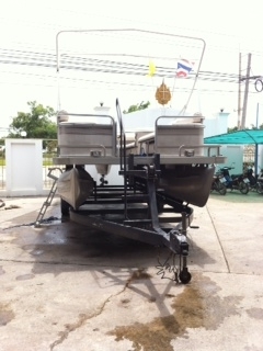 ขายเรือ Pontoon 26ฟุต เรือสวยมาก นั่งได้ 15 คน ราคาถูกสุดๆ เรือแบบนี้มีน้อยมาก