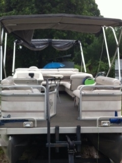 ขายเรือ Pontoon 26ฟุต เรือสวยมาก นั่งได้ 15 คน ราคาถูกสุดๆ เรือแบบนี้มีน้อยมาก