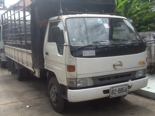 ลดเหลือ 529,000 บ. HINO สมอทอง คัสซี/ตัวถังเดิมบาง FA136แรง MR032BZM พ.เว่อ ค.ดี อ.เย็น กระบะ5.5x2.5สูง2ม.พื้นไม้ ดีพร้อมใช้