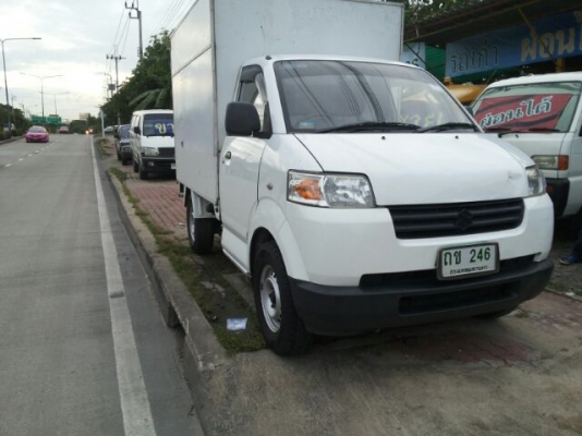 Suzuki carry บรรทุก แก๊สหัวฉีด ตู้บรรทุกเรียบร้อย Suzuki carry บรรทุก แก๊สหัวฉีด ตู้บรรทุกเรียบร้อย