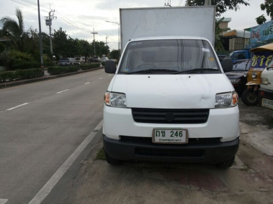 Suzuki carry บรรทุก แก๊สหัวฉีด ตู้บรรทุกเรียบร้อย Suzuki carry บรรทุก แก๊สหัวฉีด ตู้บรรทุกเรียบร้อย