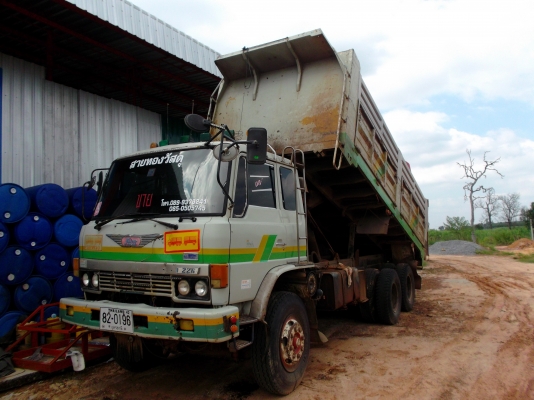 ขายด่วนรถสิบล้อFM226พ่วงดรั้มแม่ลูกเครืองEM100ช่วงล่างZM
