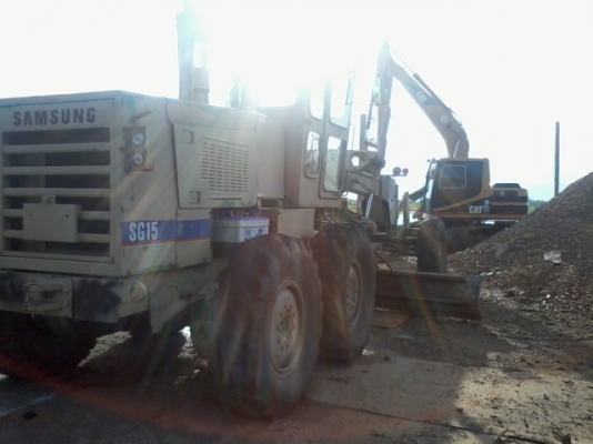 ขายรถเกรดเดอร์ซัมซุงSG14Lรถนำเข้ายี่ปุ่น