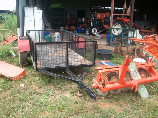 ขายเทรลเลอร์สำหรับรถไถเล็ก