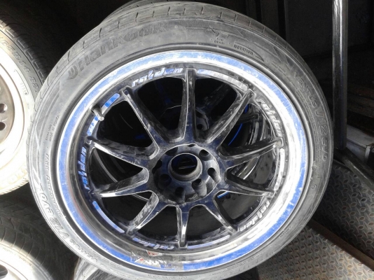 แม็กขอบ 17 x 7 พร้อมยาง 205 45  ปี 10