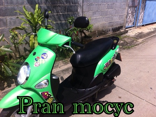 ขายyamaha fiore สีเขียวดำ ปี2555