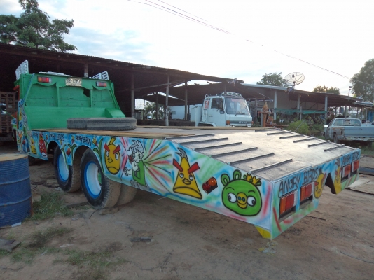 ขายรถ10ล้อเทเลอร์เข็นรถเกียวข้าว สภาพสวยๆพร้อมใช้งานคับ