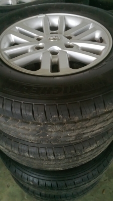 ขายล้อแม็ก VIGO - FORTUNER 17 ยาง ปี 2013