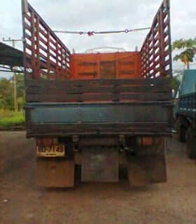 ISUZU NPR 115 ห้างแท้ปี33 เกียรยาว หัวยกได้ เครื่องรื่อง 4BD1 กะบะยาว 4.3 เมตร