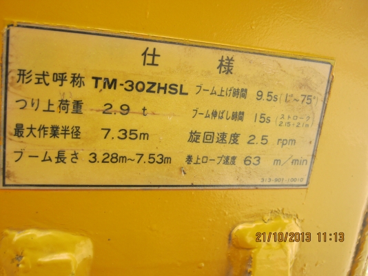 ขายเครน TADANO 3ตันใช้งานอยู่ หรือพร้อมรถก็ได้ครับ