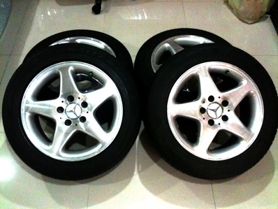 14,500-แม็กซ์ BENZ 16" แท้ 5 ก้าน สเปค 5-112 และ ET 37 กว้าง 7.5 พร้อมยางสภาพใหม่ทั้งชุด ยางปี 11-12 ล้อเก่าเทิรน์ได้ครับ ต่างจังหวัด ส่งให้ได้ 14,500-แม็กซ์ BENZ 16" แท้ 5 ก้าน สเปค 5-112 และ ET 37 กว้าง 7.5 พร้อมยางสภาพใหม่ทั้งชุด ยางปี 11-12 ล้อเก่าเทิรน์ได้ครับ ต่างจังหวัด ส่งให้ได้