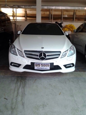 ขาย Benz E-200 Coupe ปี 2011 หลังคาแก้ว (รถบ้านแท้ๆ)