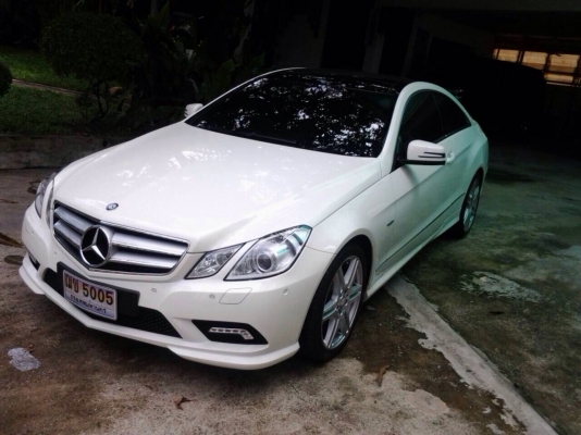 ขาย Benz E-200 Coupe ปี 2011 หลังคาแก้ว (รถบ้านแท้ๆ)