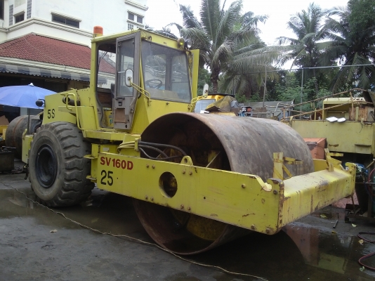 รถบดถนนล้อเรียบ SAKAI รุ่น SV160D