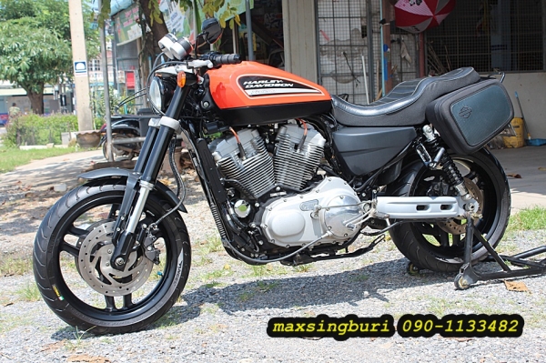 แม็กสิงห์บุรี//HARLEY DAVISSAN XR1200 ปี2009 สภาพสวยของแต่งเพียบ ทะเบียนพร้อมโอน 550000 ด่วน