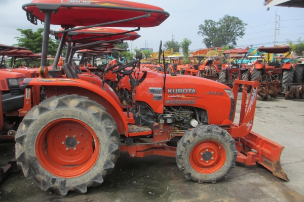 ขาย คูโบต้า L3608  มือสอง พร้อมใบมีด+ผานบุกเบิก