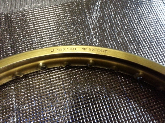 ขายล้อ DID แท้ ๆ ปี เก่าลายสายฟ้า 1.40 &times; 18 สภาพดี