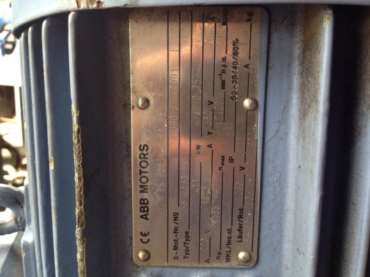 ขายมอเตอร์เกียร์ ABB 15 HP. อัตราทด 1:15.5 สภาพสวย เป็นของใหม่เก่าเก็บ ไม่เคยใช้งาน ขายมอเตอร์เกียร์ ABB 15 HP. อัตราทด 1:15.5 สภาพสวย เป็นของใหม่เก่าเก็บ ไม่เคยใช้งาน