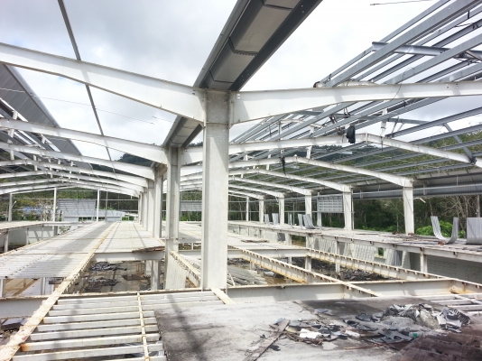 ขายโครงสร้างเหล็กโรงงาน