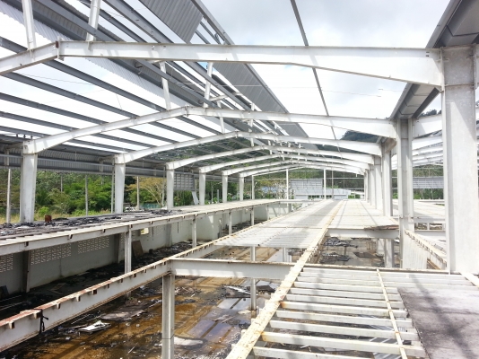 ขายโครงสร้างเหล็กโรงงาน