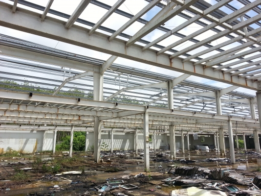 ขายโครงสร้างเหล็กโรงงาน