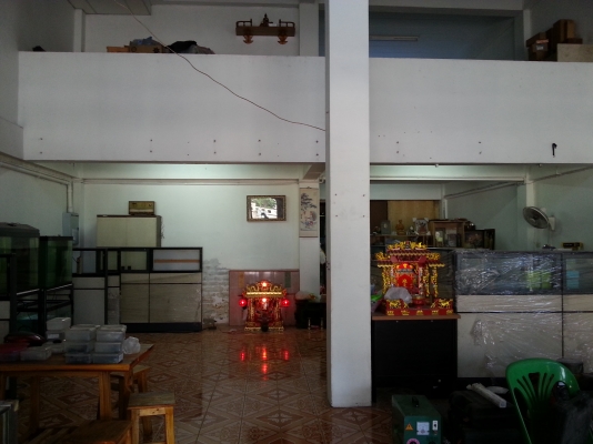 ขายตึก 4 ชั้น 2 คูหา ติดถนนหลังวัดหนามแดง