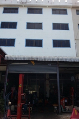 ขายตึก 4 ชั้น 2 คูหา ติดถนนหลังวัดหนามแดง