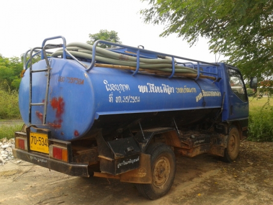 ขายรถดูดส้วม สี่ล้อกลางสภาพ พร้อมใช้ อุปกรณ์ครบ สภาพโดนรวม OKครับตามรูป เอกสารทะเบียนครบพร้อมโอน