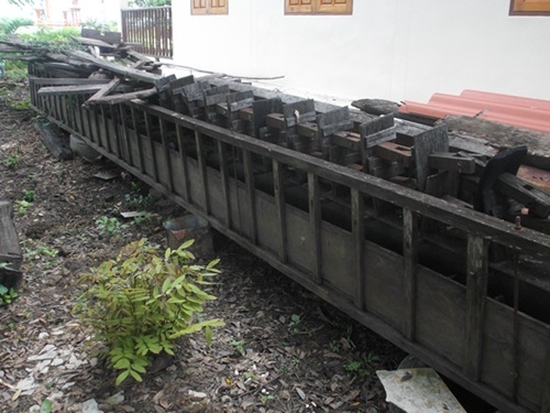 ขายเรือไม้สักขนาด 3 วา