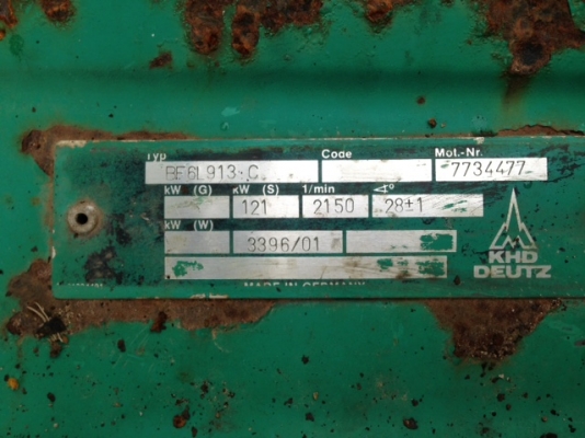 ขายอะไหล่ KHD DEUTZ BF6L913 C
