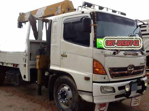 ขาย  รถบรรทุก 6 ล้อ ติดเครน  TADANO ไมล์ 130,370 กม.