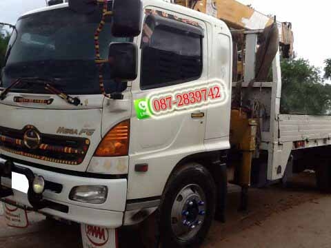 ขาย  รถบรรทุก 6 ล้อ ติดเครน  TADANO ไมล์ 130,370 กม.