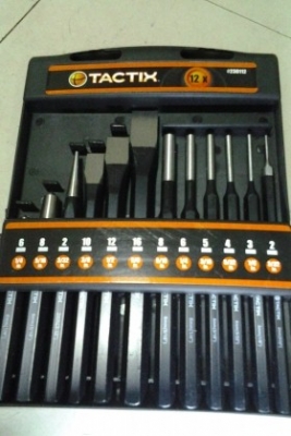 เหล็กตอกส่ง  pin  สลัก  สกัด กลมแบบ  เหล็กตอกนำศูนย์  ครบชุด