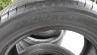 ขายยาง215/55/16 ยาง  yokohama  dB decibei  ปี 09   ( 1ชุด )