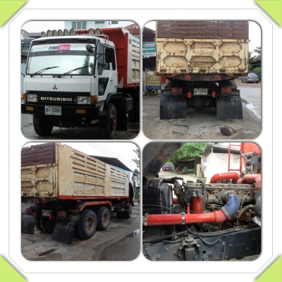 ขายรถสิบล้อ MITSU Fuso527M-TD2527 ติดต่อ081-6873232