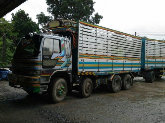 ขายสิบล้อฮีโน่2K แม่ลูกรถเดิมเดิม คอกมิเนียมสวยสวย