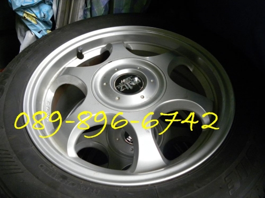 ขายล้อแม็ก ENKEI แท้JAPAN 4 รู 100/114 ขอบ 15 พร้อมยาง