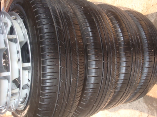 ล้อกะทะ + ยาง เก๋ง 15 ปี 13 ราคา 5300 เท่านั้น