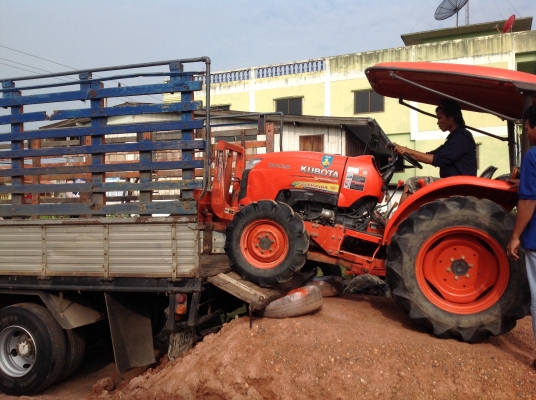 ปัญญาแทรคเตอร์มาแล้ว...จัดมา นางฟ้า   คูโบต้า L3608 ใบมีด ผาน6x22 CMT รถไร่ไม่เคยลงน้ำ