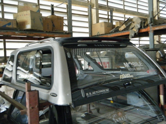 ขายหลังคาไฟเบอร์รถกระบะมือ2+ของใหม่