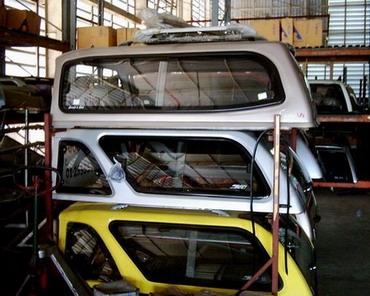 ขายหลังคาไฟเบอร์รถกระบะมือ2+ของใหม่